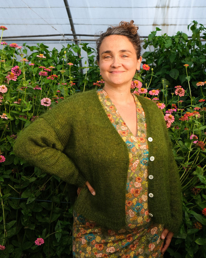 Cardigan Cosmos - Mousse