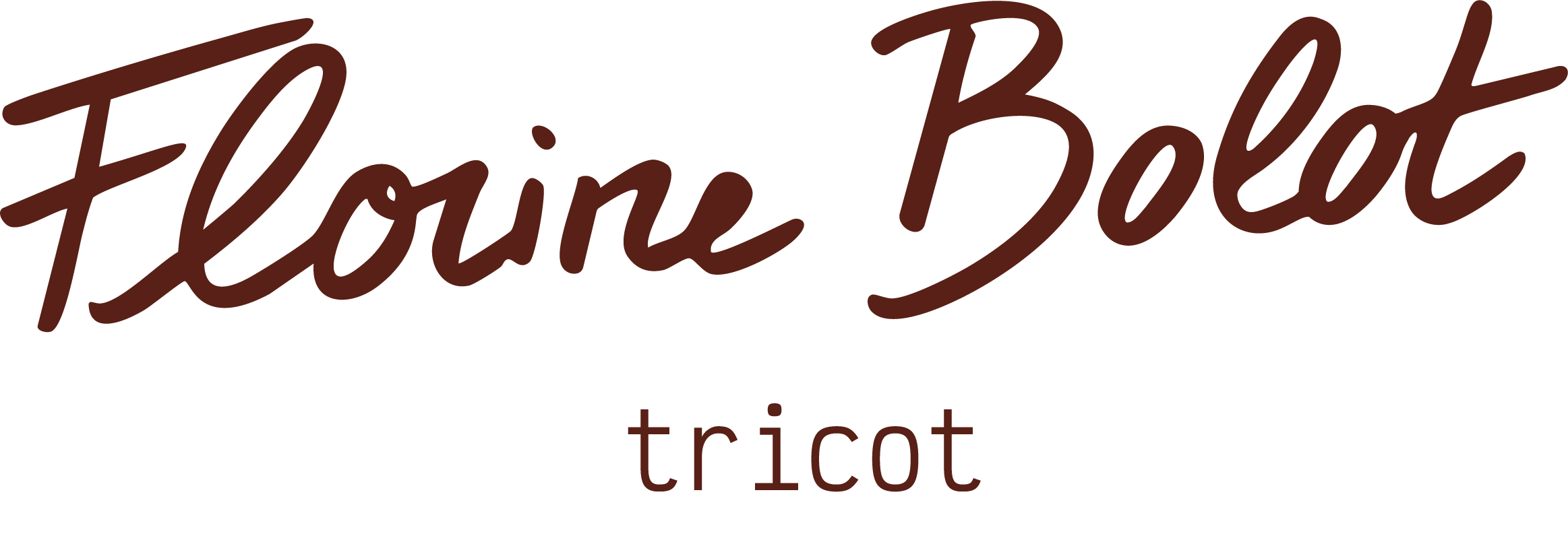 Florine Bolot tricot