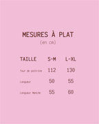 Cardigan Cosmos - Framboise