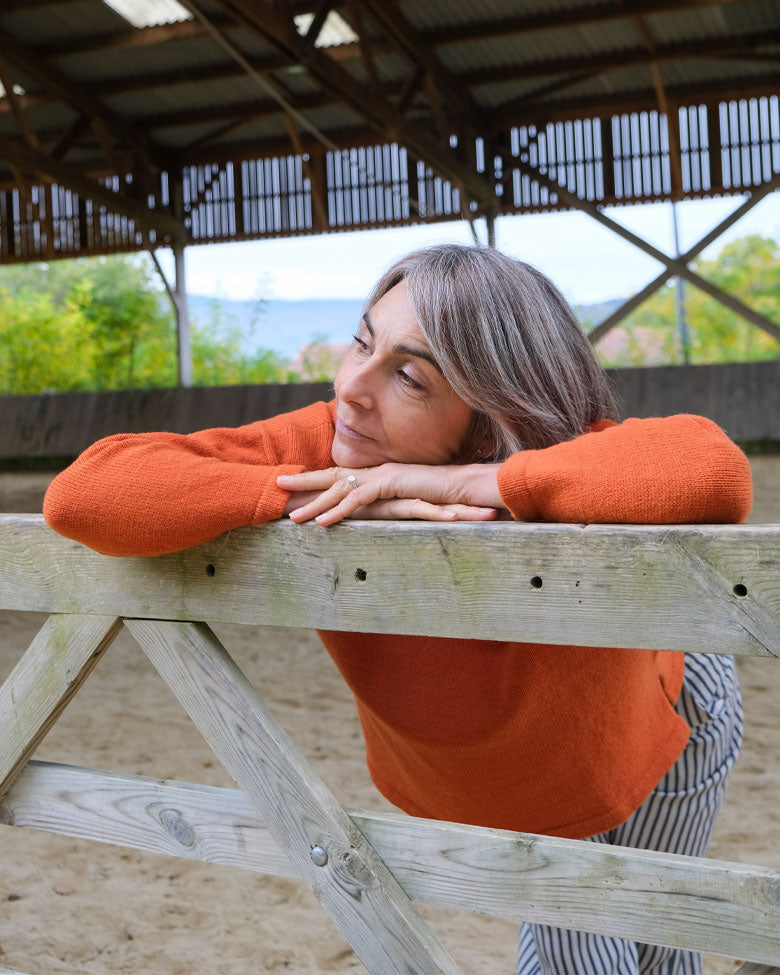 Pull Ambel - Rouille