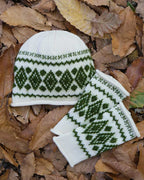 LÉO - Duo bonnet et mitaines jacquard