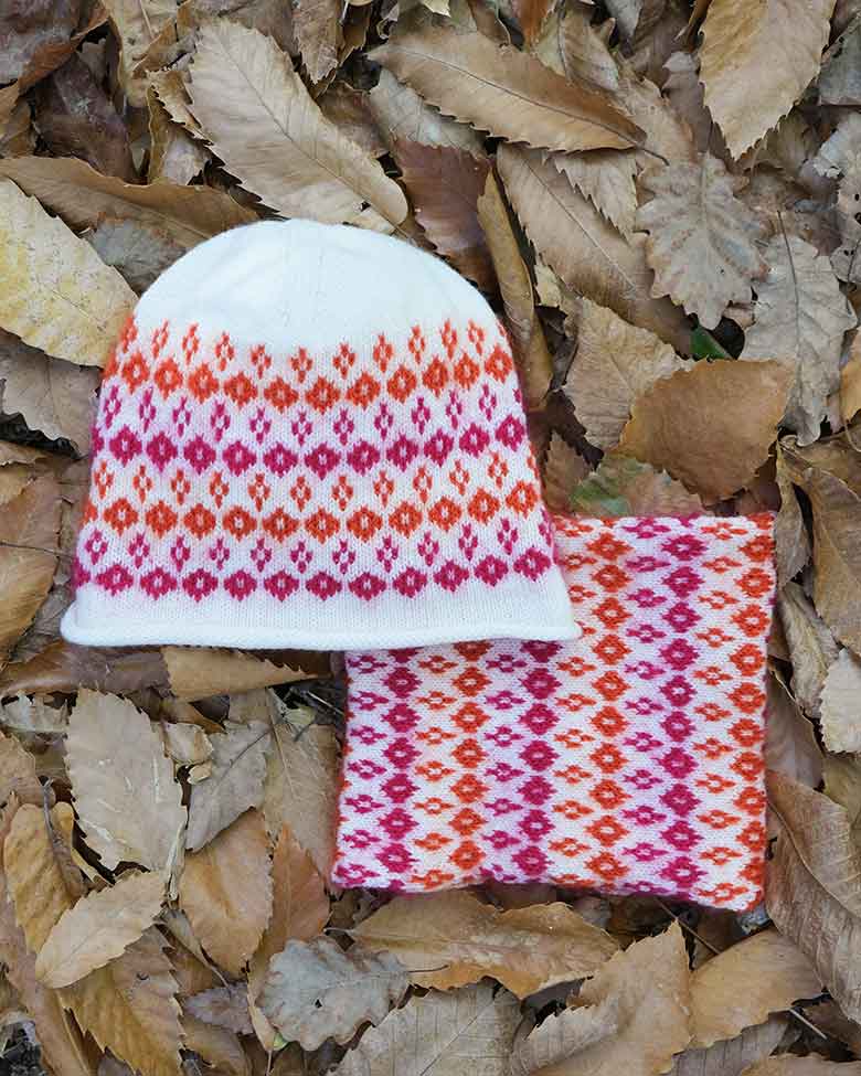 LOLA - Duo bonnet et tour de cou jacquard