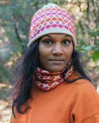 LOLA - Duo bonnet et tour de cou jacquard