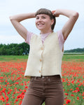 Gilet de berger Vercors - Écru