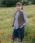 Gilet de berger Vercors - Marron