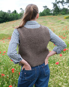 Gilet de berger Vercors - Marron