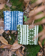 LÉO - Tour de cou jacquard en laine mérinos et mohair